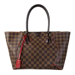 Pre-owned Louis Vuitton Canvas Tote Bags LV Damier Ebene Caissa Tote MM L26012276