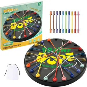 Smart Knot Unraveling Toy, Logic Puzzle Board Game, Multi-Level Parent-Child Fun, Brain Teaser Challenge, Educational Entertainment