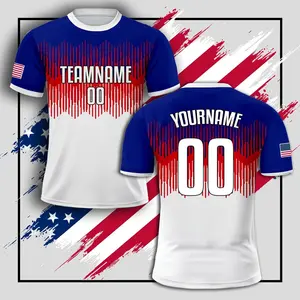 2025 Custom USA Soccer Jersey for Men Women  Personalized Name Number Logo National Soccer Jersey Uniform for Fans & Players