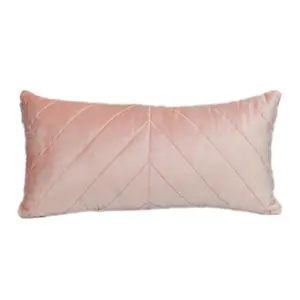 Parkland Collection PILL21280P Tobyn Transitional Pink Rectangle Throw Pillow