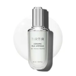 [Official TIRTIR Partner] Ceramic Milk Ampoule 40ml, Intensive Hydration, Nourishing Skin Glow Effect, Long lasting Moisture, Improve Elasticity