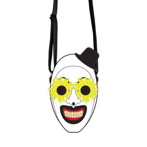 Terrifier 2 Art The Clown Flower Glasses Designer Costume Bag