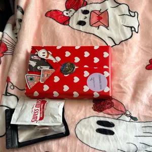 Valentines blind date with a book and Blanket