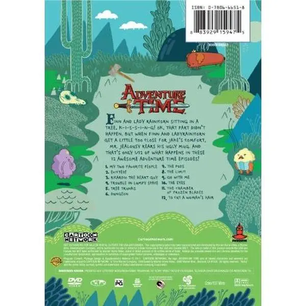 Used Cartoon Network Adventure Time Volume 1 Book - Lightweight, Good, 0.18 lb, Soft Cover, Unknown Author, English Language