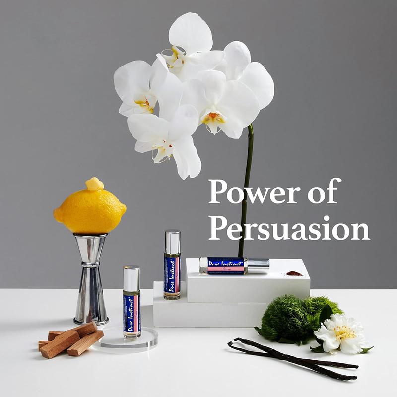 Pure Instinct Roll-On - The Original Pheromone Infused Essential Oil Perfume Cologne - TSA Ready (Crave - Women)The perfume for unisex men and women lasts long