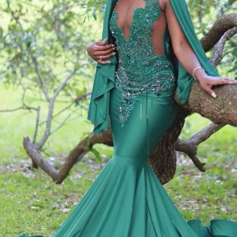 sachin and babi light blue dress Long Teal Prom Dress