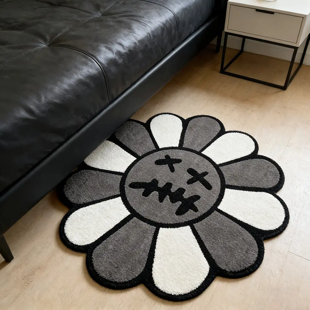 Creative Unusual Design Carpet for Living Room & Bedroom, Soft Plush Rug for Hallway Sofa Table, Fluffy Bedside Rug, Modern Indoor Rug, Decorative Area Rug, Trendy Personalized Decorative Mat, Soft Fluffy Rugs