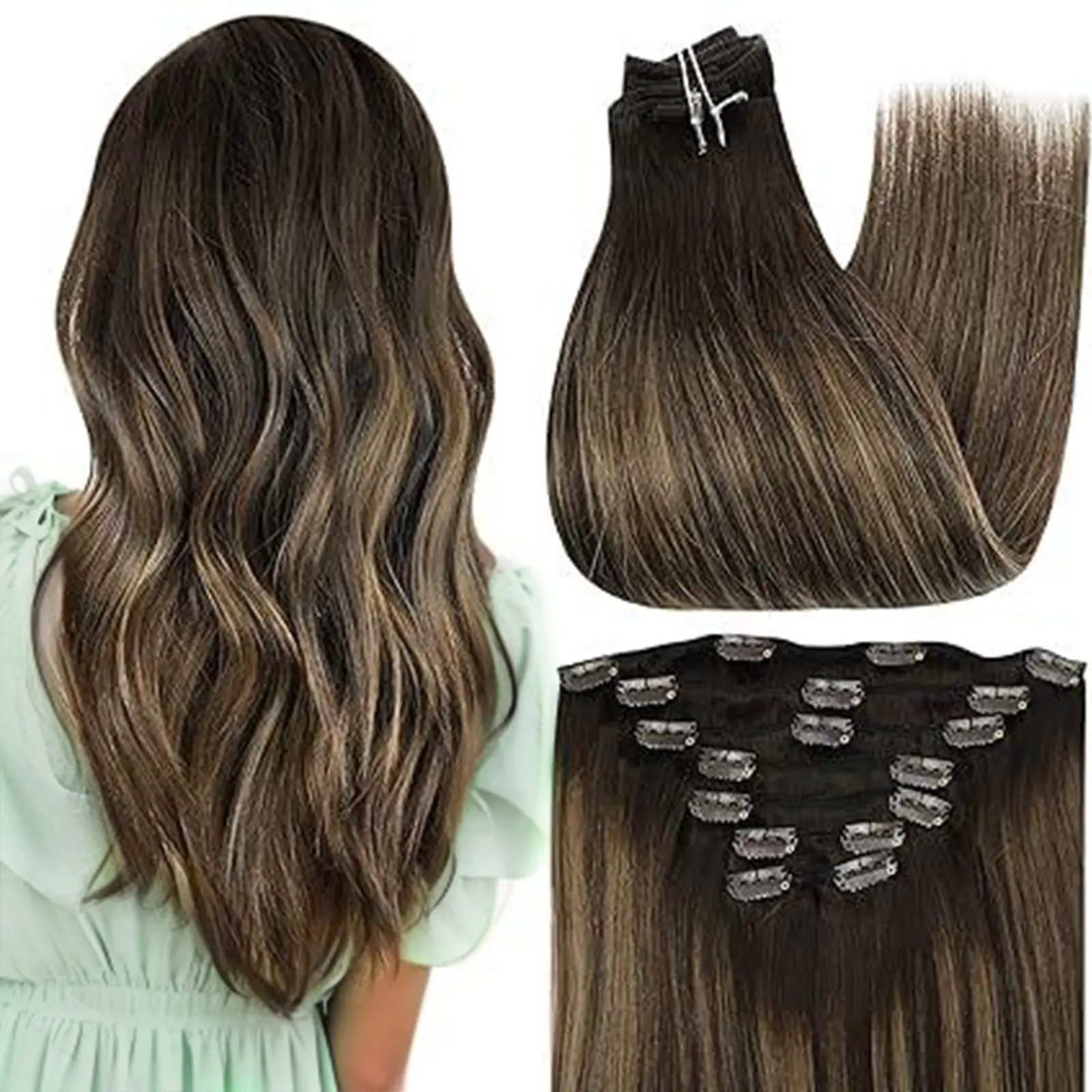 #2/8/2 Ombre Brown Balayage