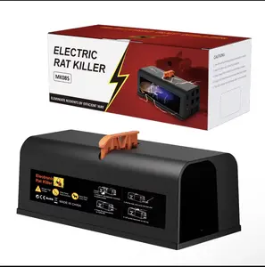 High-Voltage Battery-Operated Electronic Rat & Mouse Trap, Fast Effective Indore Pest Control Tool for Rodent Elimination