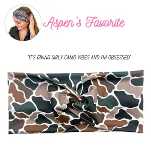 Duck Camo Headband
