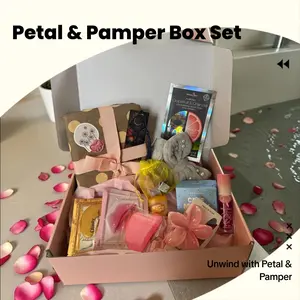 Petal and Pamper Blind Date with a Book Box, Premium Gift Box for Book Lovers & Lifestyle Enthusiasts