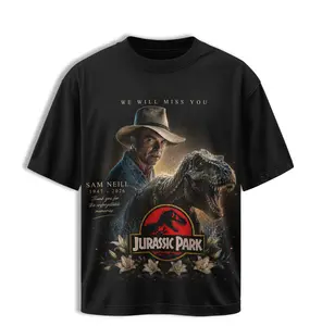 We Will Miss You Sam Neill Shirt Jurassic Park Fan Merchandise Vintage Movie Actor Tribute Tee