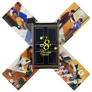 New 78 Stories Tarot Cards A 78 Deck Oracle English Visions Divination Edition Borad Playing Games