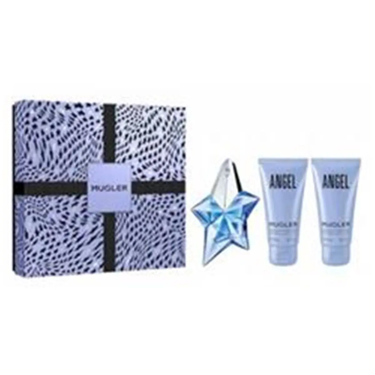 MUGLER ANG18 Angel Women's Sweet-Scented Fragrance Set, Cotton Candy Scent EDP with Patchouli Blend, Refillable Spray, Sweet-Scented Fragrance Sets