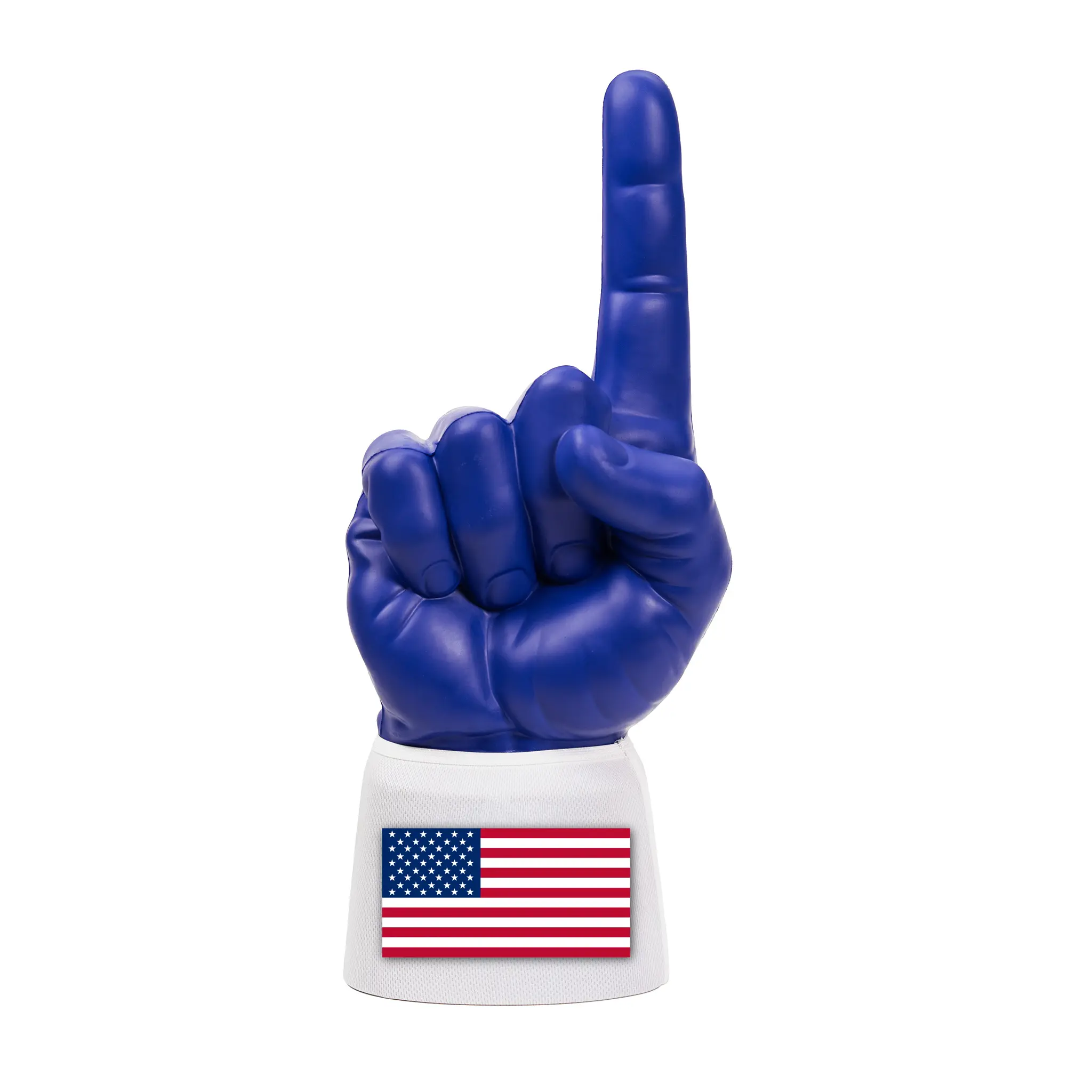 United States RadHand Foam Finger - Royal Blue & White