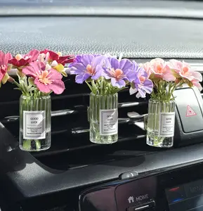 Flower Decor Car Vent Clip | Cute Car Accessory | Car Decor | Gift for Her | Cute Aesthetic | Eco Friendly