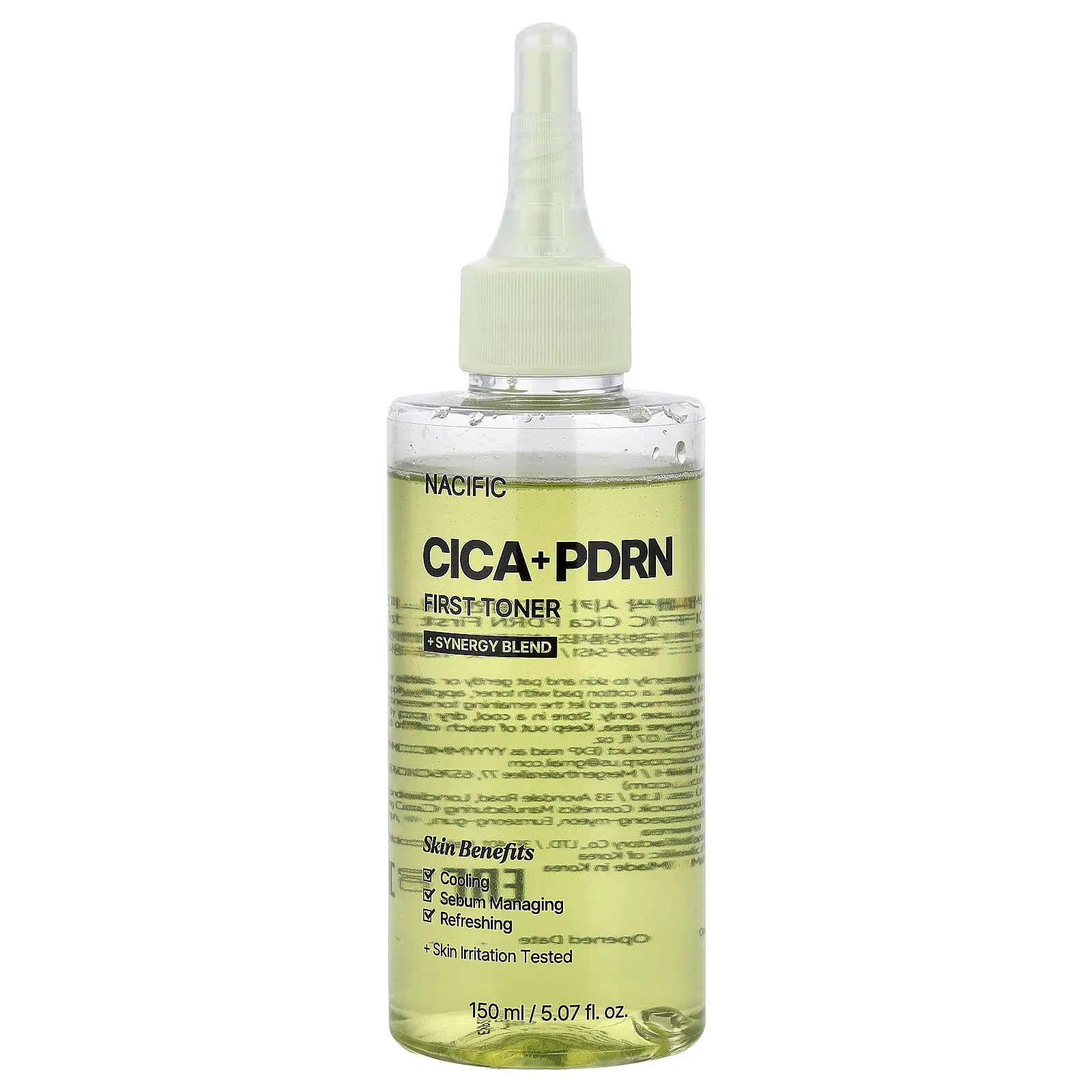 Nacific Cica + PDRN First Toner, 5.07 fl oz (150 ml)