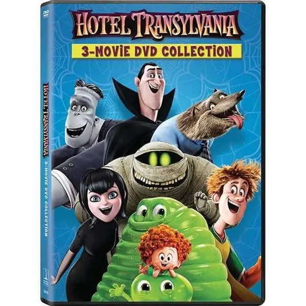Hotel Transylvania: 3-Movie DVD Collection  [DVD Video Disc] 2 Pack