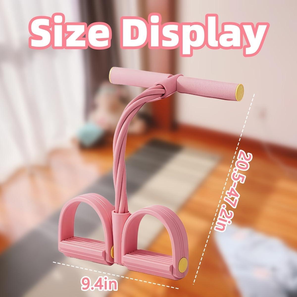 6 Tube Pedal Ankle Puller,Multifunction Tension Rope