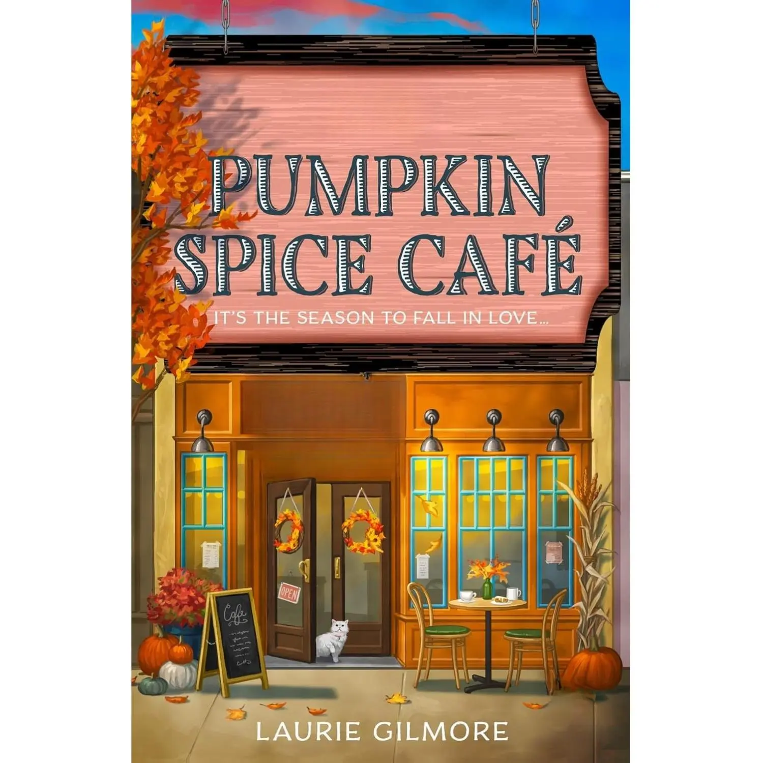 The Pumpkin Spice Café: Read the viral TikTok sensation romcom series, for fans of cozy and spicy romance in 2025! (Dream Harbor) (Book 1) Paperback – August 31, 2023
