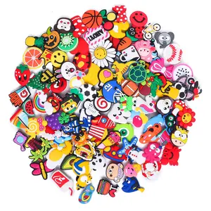 35 Pcs Random Durable PVC Material Shoe Charms - Cute Shoe Decorations with Various Designs, Ideal Footwear Accessory for Kids, Party Gift