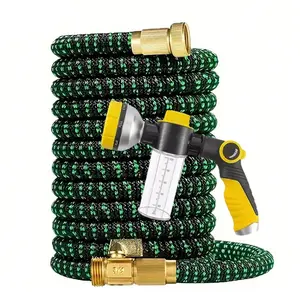 1pc-Expandable-High-Pressure-Soft-Water-Hose-Water-Gun-New-Flexible-And-Extendable-Irrigation-Hose-With-Spray-Nozzle-Car-Cleaning-Tool-Suitable-For-Garden-Yard-Lawn-Washing-Car-Watering-Plants-Cleaning-Floors