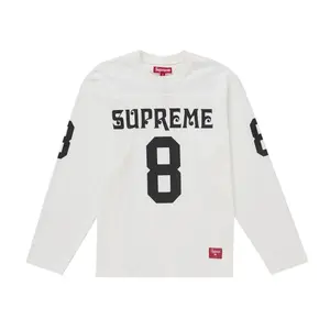 Supreme Affiliated L/S Football Top White (men) by StockX