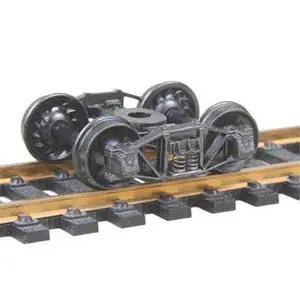 Kadee 551 HO Self Centering Arch Bar Truck, 33" Ribbed Backed Wheels