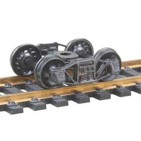 Kadee 551 HO Self Centering Arch Bar Truck, 33" Ribbed Backed Wheels