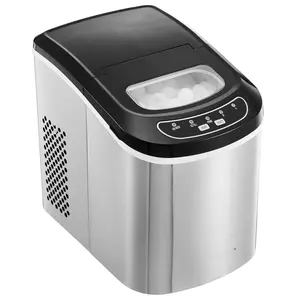 Portable Countertop Ice Maker 33 Lb Per Day Self Cleaning With Scoop Basket