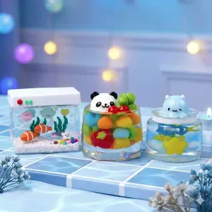 Pawtoto Aquarium Squishy Toy Handmade Food Grade Silicon Creamy Clay Feel Soft Quick Rebound