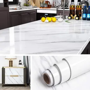 Self-Adhesive Kitchen Oil Proof Heat Resistant Waterproof Stove Protector, Easy Installation Marble Pattern, Durable Cooktop Guard, Elegant