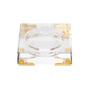 Crystal Diffuser Dish — by Alice Lane Home Collection — Diffuser Tray — Candle Dish Holder — for Home Decor