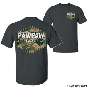 pawpaw t shirt est 2026 camouflage pawpaw shirt gift for pawpaw grandpa tshirt,Papaw hoodie men unisex outdoor hunting fishing camo back print fathers day gift, viral tiktok hoodie quote gift, Hoodies, tiktok shop deals, tiktok shop, gifts for him