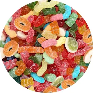 Assorted Classic Gummy Mix Candy, 1lb Bag, Gummy Bears, Assorted Sour Bears, Gummy Rings, Sugared Bears, Gummy Candy Bulk