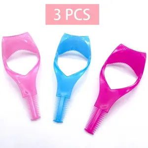 3Pcs Lash Buddy Mascara Shield 3 in 1 Eyelash Guard & Separator Tool for Perfect Upper & Lower Lashes