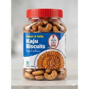 Sweet & Salty Kaju Biscuits – Crunchy Cashew Cookies with Rich Flavor