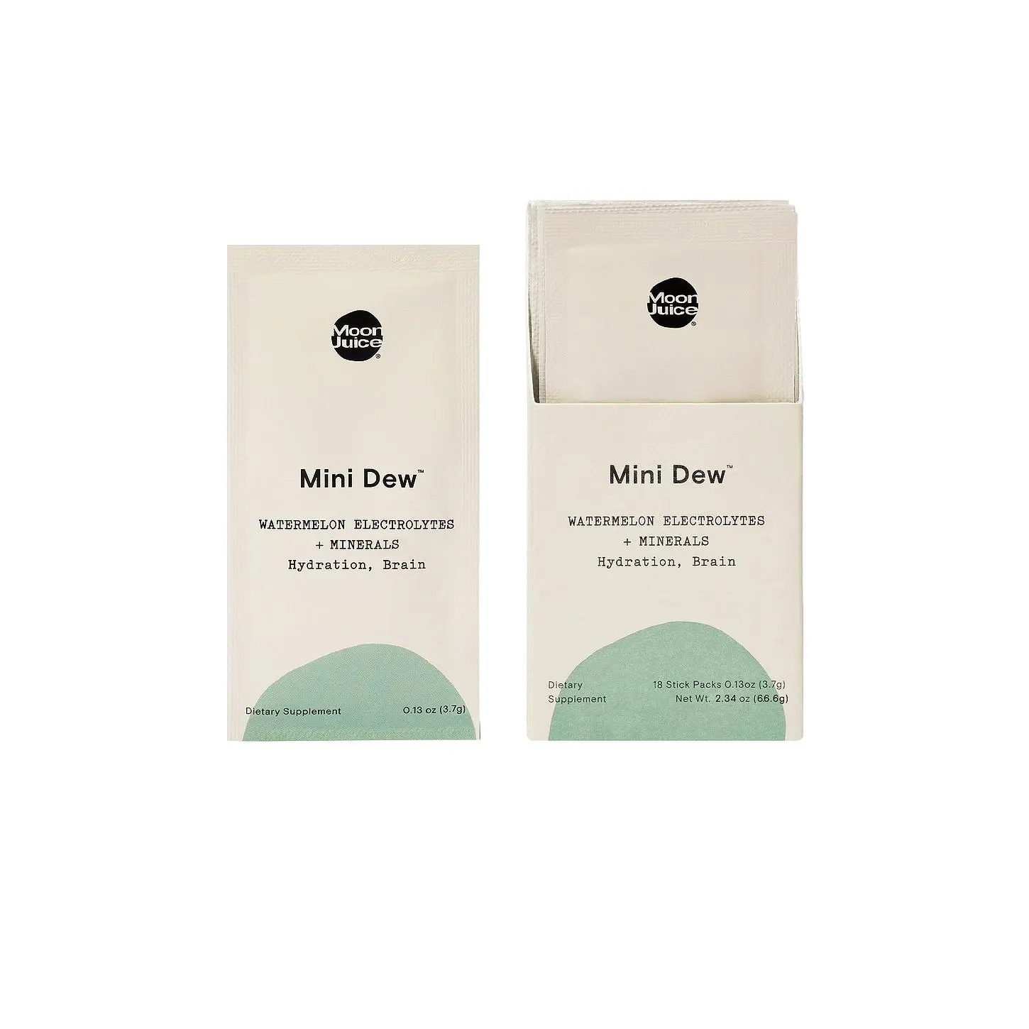 Moon Juice Mini Dew Watermelon Stick Pack 18ct