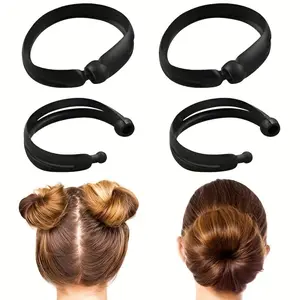 2pcs/4pcs/8pcs Magic Hair Twist Donut - Hair Bun Maker and DIY Accessories for Easy Stylish Bun and Ponytail Creation - Perfect for Women's Hair Styling Needs