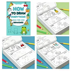 How to Draw for Kids: 32-Page Step-by-Step Drawing Book with Practice Pages | Learn to Draw Everything for Toddlers & Beginners | Fun Art Activity Workbook for Preschool & Elementary