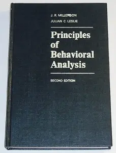 USED-Principles of Behavioral Analysis by J. R. Millenson (Hardcover)