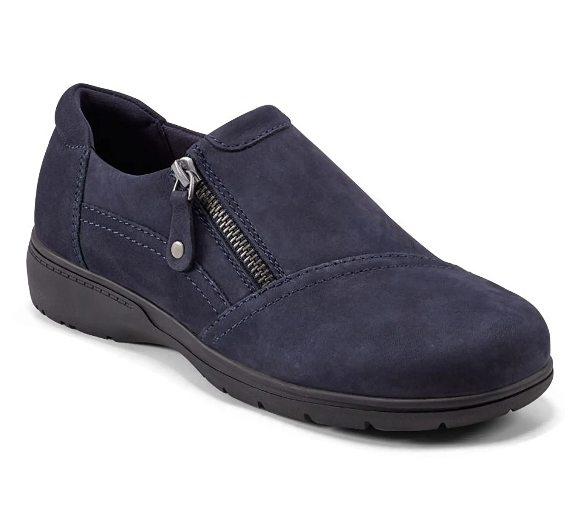 Rockport Leather Side Zip Casual Shoes- Hallie