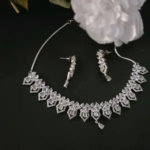 AD Necklace and earrings jewelry set for women