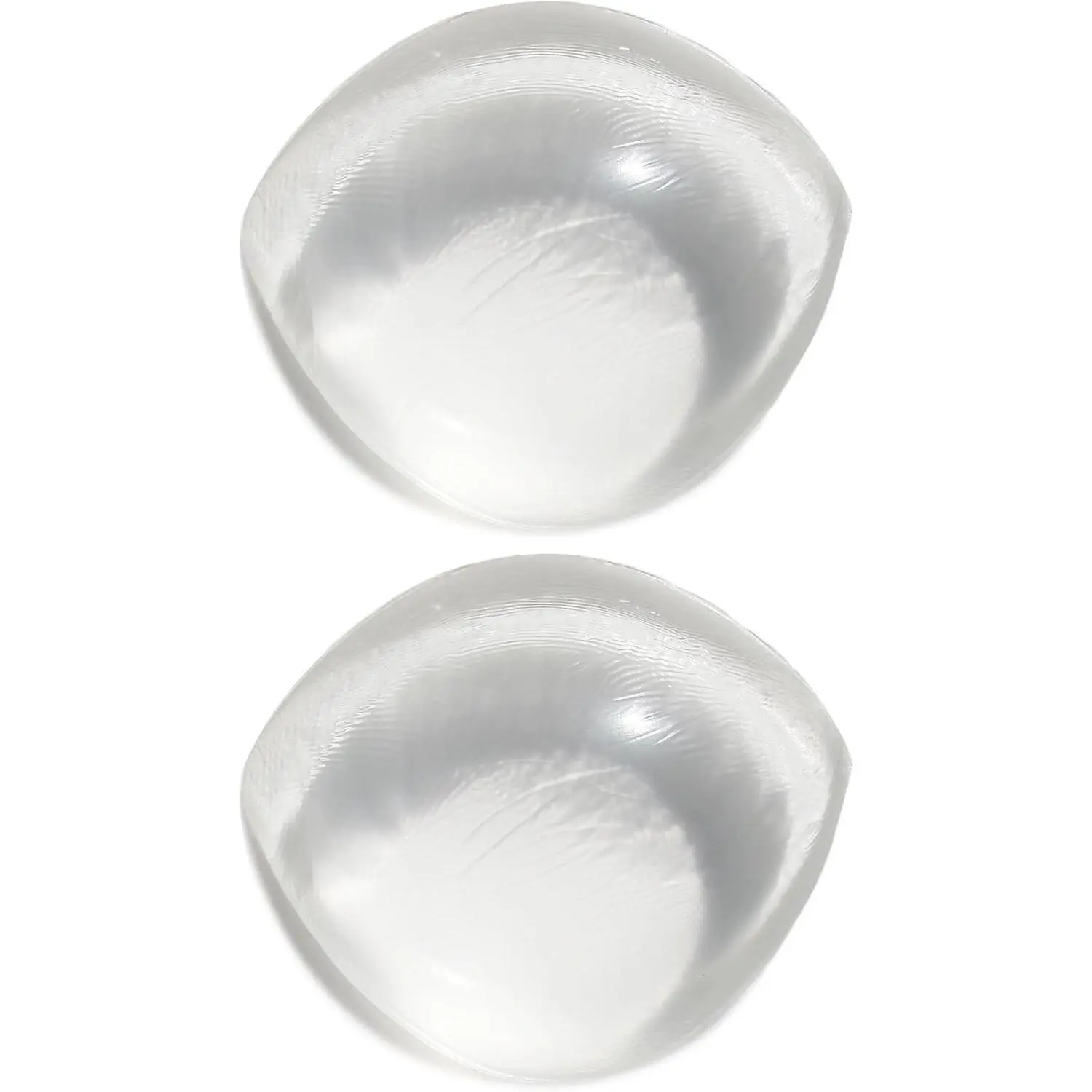 Boobles Clear Full-cup Silicone Bra Inserts - Gel Push-up Bust Enhancer Cutlets