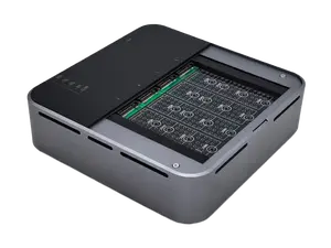 4 Bays USB4.0 (USB-C) 40G Portable NVMe (M Key, B+M Key) / PCIe SSD (2280, 2260, 2242, 2230) Ultra Fast External SSD Docking Station Duplicator Cloner (Docking Only)