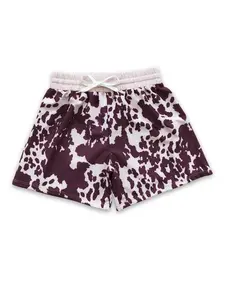 leopard summer print kids Swim short trunks