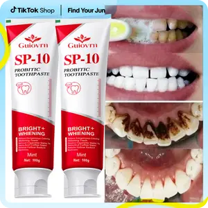 Probiotic Whitening Toothpaste,Free of Fluoride,Nicotinamide Toothpaste,Anti plaque,Oral Health Management Teeth Whitening Solution
