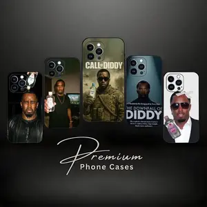 P. Diddy Baby Oil Inspired PhoneCompatible with iPhone 12/13/14/15/16/17 (Pro Max/Plus) Suitable as a Gift for Friends and Family Soft Silicone Black Cover, Shockproof, Anti-Scratch, Trendy Protective Design