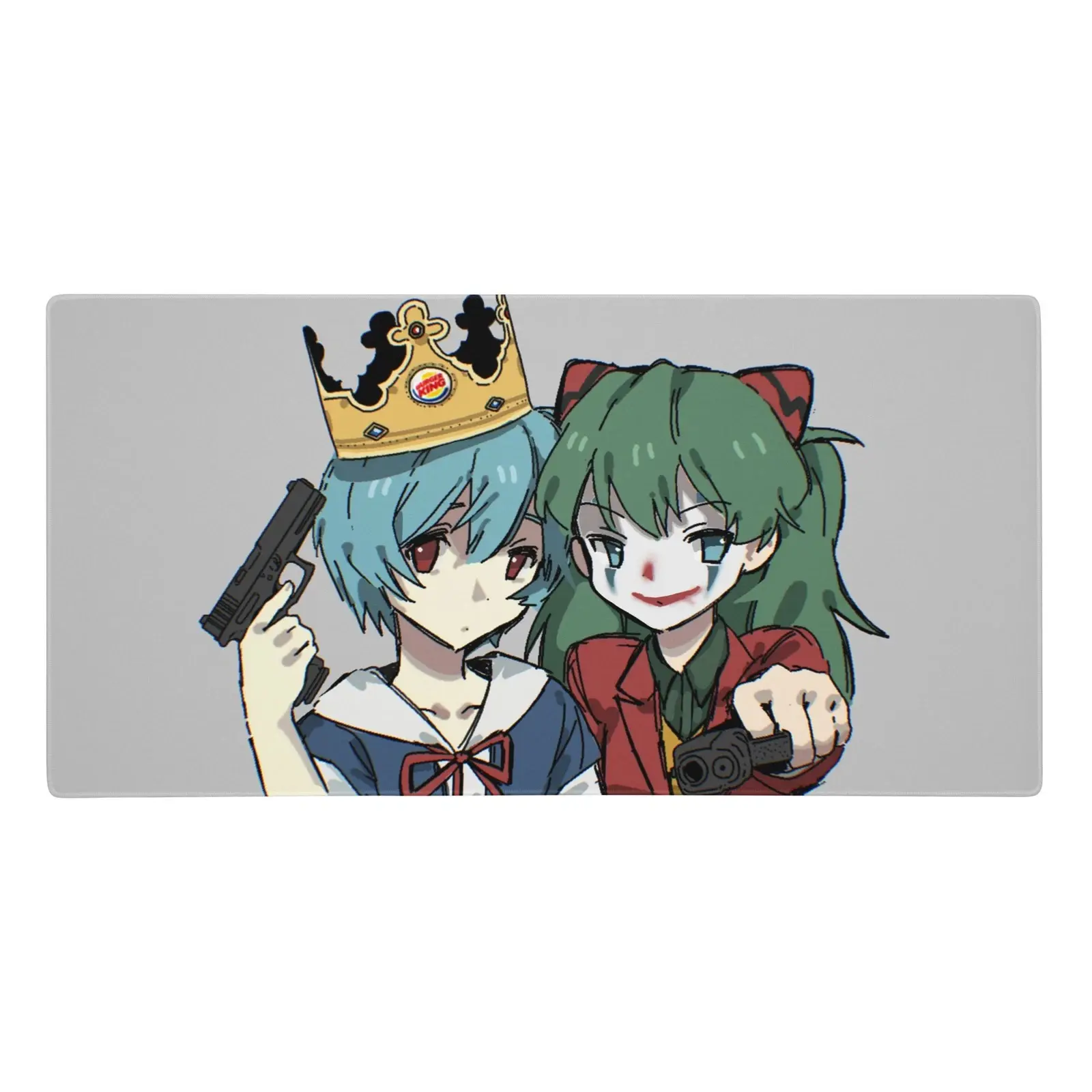 Rei & Asuka Evangelion Mouse Pad