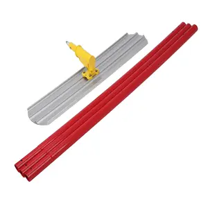 【GARVEE】48x8 inch Bull Float Magnesium Concrete Float, Aluminum Alloy Concrete Float Tool, Concrete Kit Bull Float with 18ft Float Handle Bracket ×3, Concrete Tools Finishing